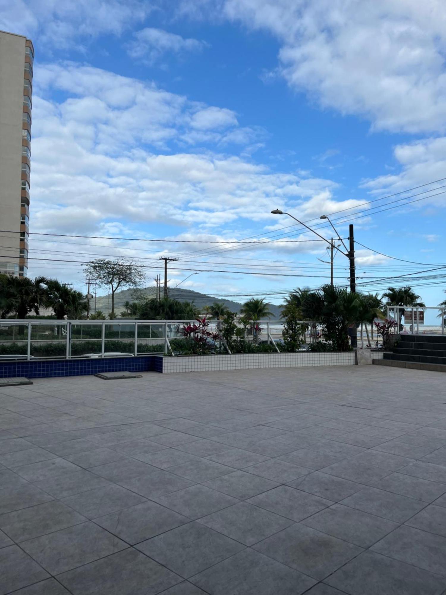Apartamento Vista Para Praia Praia Grande  Zewnętrze zdjęcie