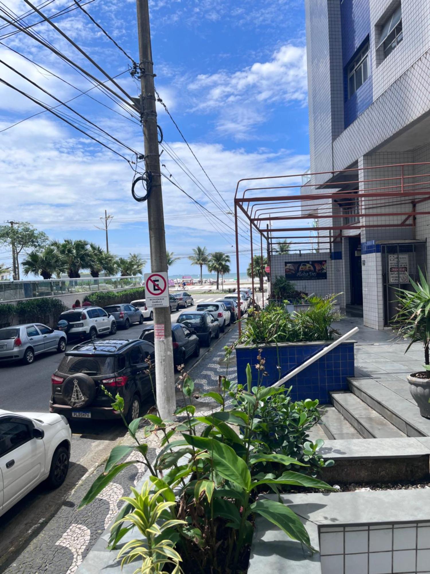 Apartamento Vista Para Praia Praia Grande  Zewnętrze zdjęcie